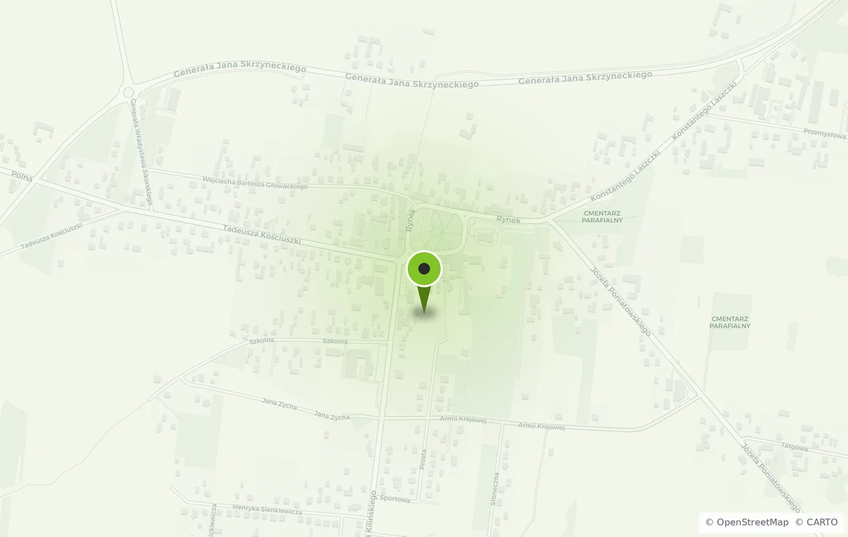 Mapa dojazdu: Rynek 24, 05-307 Dobre